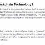 How is the Security in Financial Transactions Improved by Blockchain Technology?