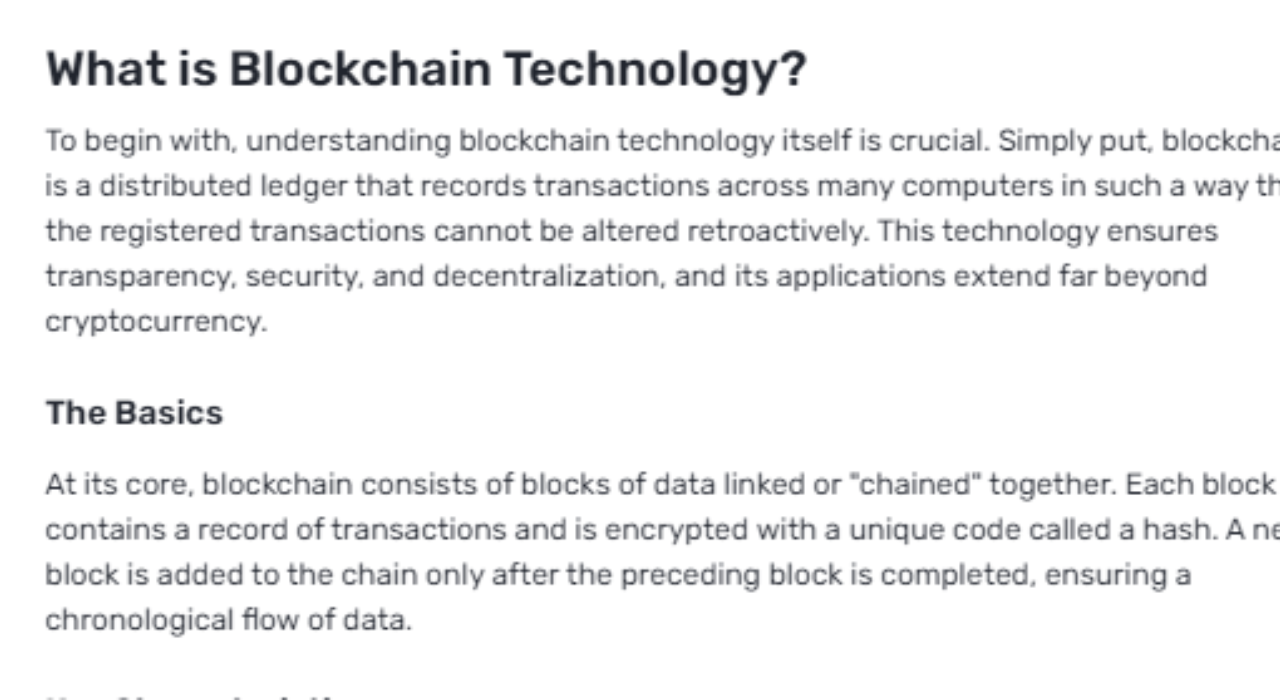How is the Security in Financial Transactions Improved by Blockchain Technology?